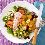 Southwestern Salmon Cobb Salad Recipe