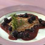Quick Pork Saute with Blackberries Recipe