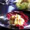 Potato Salad in Radicchio Cups