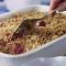 Strawberry-Rhubarb Bread Pudding