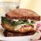 Chicken Cordon Bleu Burger Chicken Cordon Bleu Burger