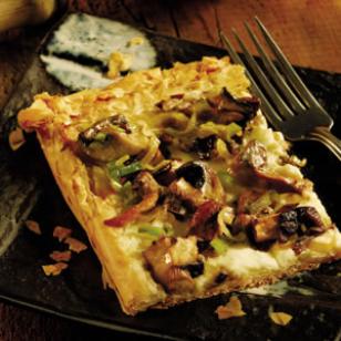 Rustic Mushroom Tart Recipe