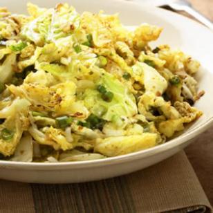 Roasted Savoy Cabbage with Black Bean-Garlic Sauce Recipe